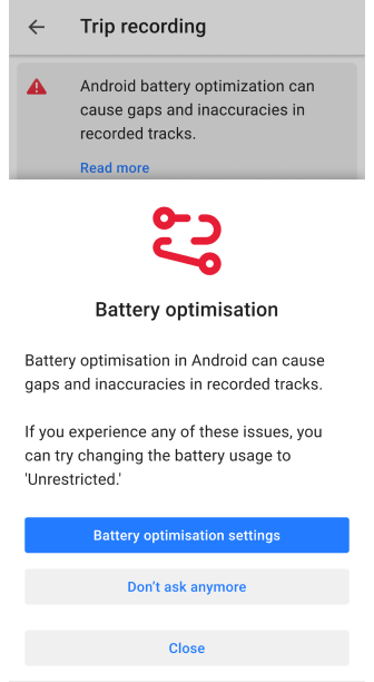 Haritadaki parkur iOS