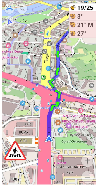 Yolculuk kaydı widget&#39;ı