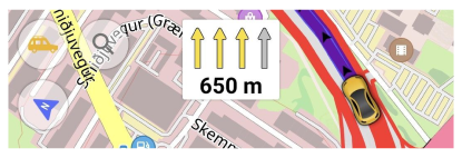 Şeritler widget&#39;ları