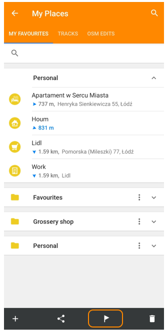 Favorileri işaretleyicilere 1