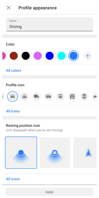 Profiller Görünüm