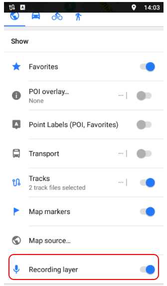 Notları haritada göster