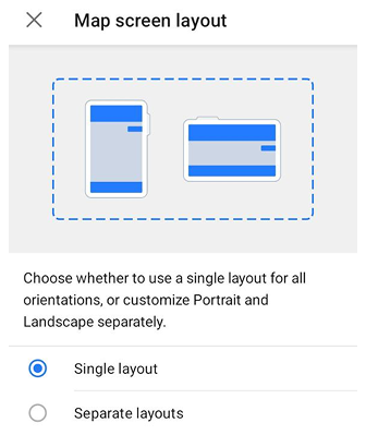 Harita Ekranı Düzeni