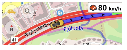 Hız limiti widget&#39;ı