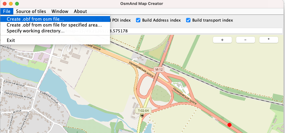 Створити векторні мапи