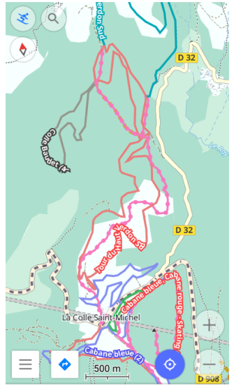 Маршрути вимкнені в Android