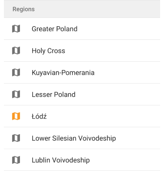 Завантаження ліній контуру Android