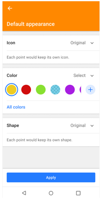 Функції папки Обраного android