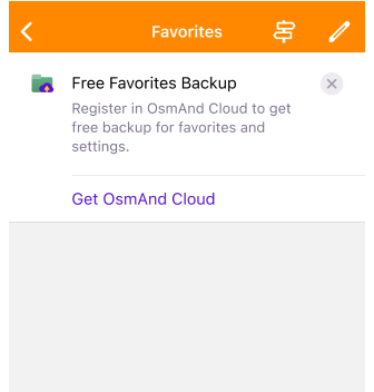 Дії з Обраним ios