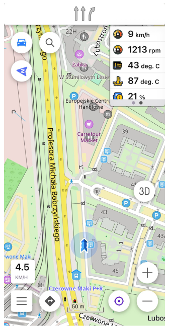 Налаштування OBD