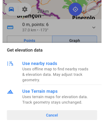Планування маршруту Android
