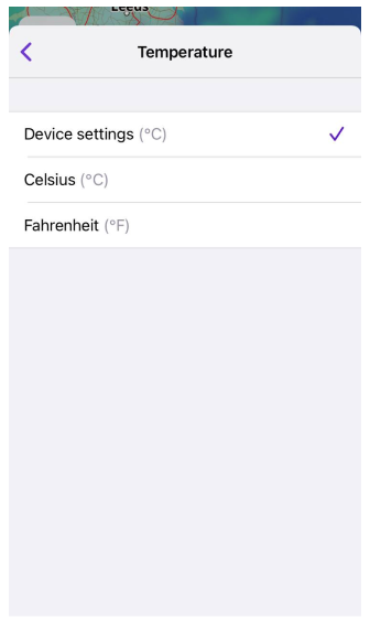 Налаштування погоди iOS 2